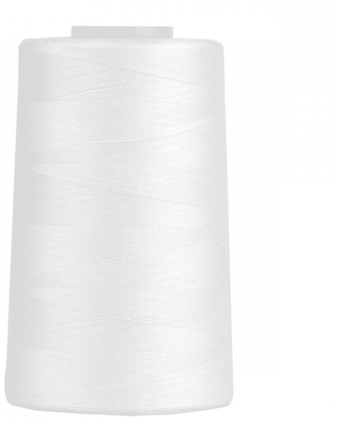 Нитки Sewing Thread 40/2 5000 ярд. цвет - белый 100% п/э в Мытищах